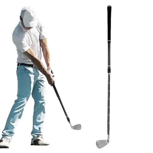 Golf-Putter, Teleskop-Putter für Linkshänder, verstellbarer Zwei-Wege-Putter, Golf-Putter mit stabilem Griff, Herren-Golf-Putter, Rechtshänder, Übungswerkzeug für Zuhause, Golfplatz, Spielplatz von Geruwam