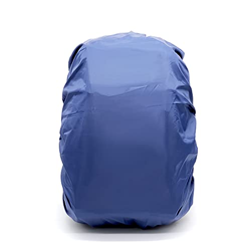 Gespann Rucksack Regenschutz Wasserdicht 30-80L Wasserdicht Anti-Staub Rucksack Regenschutz für Outdoor-Aktivitäten, Regen Radfahren (50-60, Dunkelblau) von Gespann