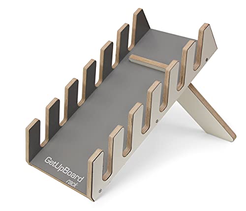 GetUp Gymba Ständer für 6 Boards, Grau-Weiß, Laminated Birch Plywood GetUp Gymba Ständer für 6 Boards, Grau-Weiß, Laminated Birch Plywood von GetUp