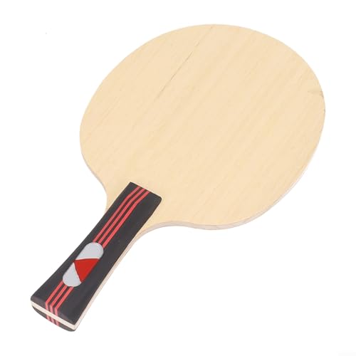 Premium Tischtennisschlägerklinge aus reinem Holz Pong Schläger Klinge langer Griff von Getdoublerich