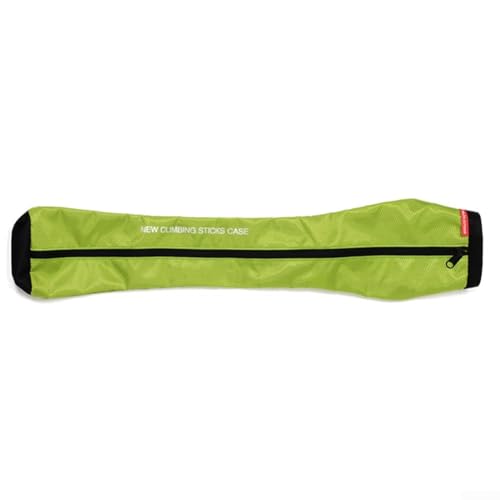 Trekkingstocktasche, wasserdichte Tragetasche für Wanderstöcke, Nylon+Oxford-Material (grün) von Getdoublerich
