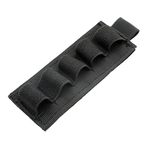 Gexgune 12GA Shotgun Bullet Pouch Paintball Hinterschaft Handfeuerwaffe Munition Pouch Carrier Taktisches Jagdgewehr 5 Patronen Patronenhalter Gexgune 12GA Shotgun Bullet Pouch Paintball Hinterschaft Handfeuerwaffe Munition Pouch Carrier Taktisches Jagdgewehr 5 Patronen Patronenhalter von Gexgune