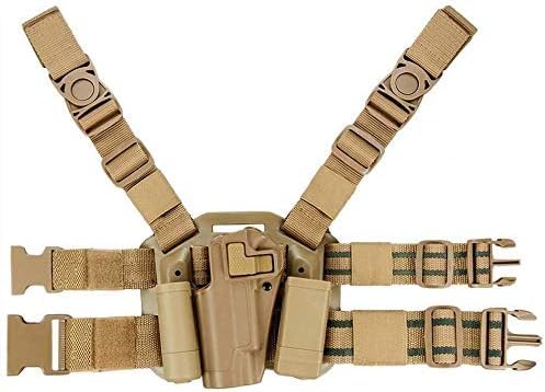 Gexgune Colt 1911 Drop Leg Holster, CQC Serpa linkes Bein Drop Leg Oberschenkel Pistole Holster Magazin & Taschenlampentasche für Colt 1911 M1911. Gexgune Colt 1911 Drop Leg Holster, CQC Serpa linkes Bein Drop Leg Oberschenkel Pistole Holster Magazin & Taschenlampentasche für Colt 1911 M1911. von Gexgune