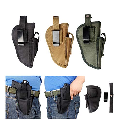 Gexgune Gun Holster Tactical Magazin Tasche Pistole Holster Gürtel Clip Links rechts austauschbare Pistole G1ock Hand Gun Holsters (3 Farbe optional) von Gexgune