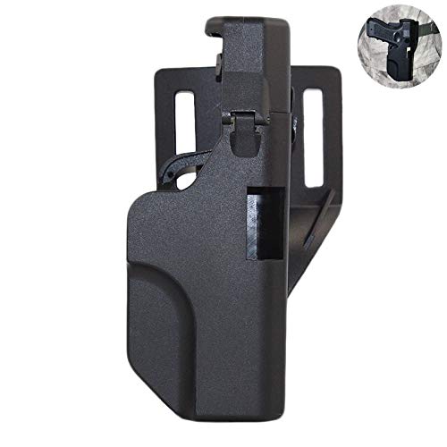 Gexgune Polyester Tactical Gun Holster Airsoft Pistolenriemenholster für G1ock 17 18 19 23 Holster mit Abzug und Sicherheitsabdeckung von Gexgune