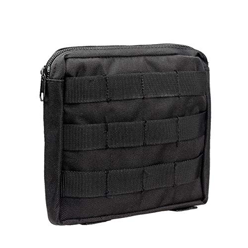 Gexgune Pouch Nylon Molle Tasche Taktische Taille EDC Werkzeug Getriebe Überleben wasserdichte Taille Outdoor Utility Telefon Fall Schwarz von Gexgune