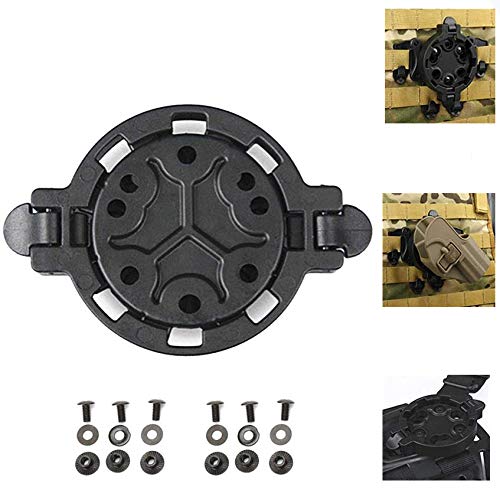 Gexgune Tactical Gun Holster Platforms Adapter Jagdzubehör Schnelltrennsystem 360-Grad-Winkel Strike Platform QD Mount von Gexgune