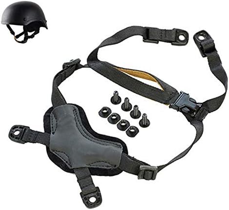 Gexgune Tactical Helmet General Suspension X-Nape Verstellbarer Riemen Helm Zubehör für die Jagd Schießen Klettern Militär Paintball von Gexgune