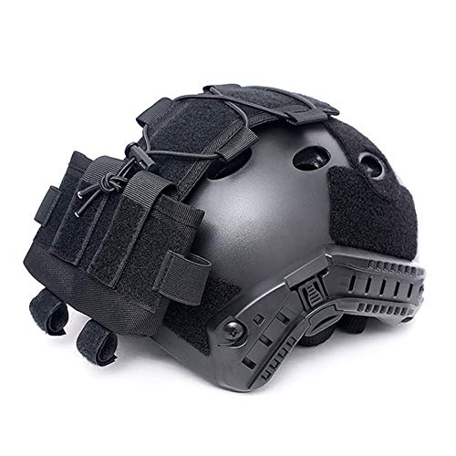 Gexgune Tactical MK2 Helmbatterieetui Helmzubehörtasche Multifunktions-Balance-Gewichtstasche für Fast Helmet Military Battery Pouch von Gexgune