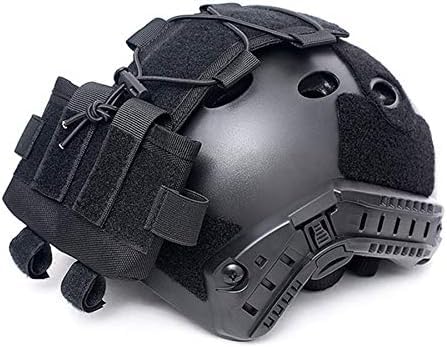 Gexgune Tactical MK2 Helmbatterieetui Helmzubehörtasche Multifunktions-Balance-Gewichtstasche für Fast Helmet Military Battery Pouch von Gexgune