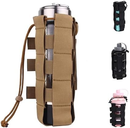 Gexgune Taktisch verstellbare Molle Wasserflasche Beutel Holster Träger Militärische Wasserflasche Wasserkocher Tasche Camping Wandern Reise Kit Gexgune Taktisch verstellbare Molle Wasserflasche Beutel Holster Träger Militärische Wasserflasche Wasserkocher Tasche Camping Wandern Reise Kit von Gexgune