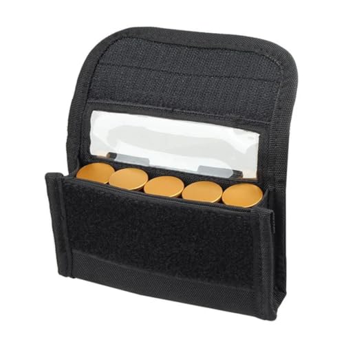 Gexgune Taktische 5-Schuss-Patronentasche für Schrotflinten, Schrotpatronen, Munition, Nachlade-Molle-Tasche, Halter für 12 Gauge/20G Gexgune Taktische 5-Schuss-Patronentasche für Schrotflinten, Schrotpatronen, Munition, Nachlade-Molle-Tasche, Halter für 12 Gauge/20G von Gexgune