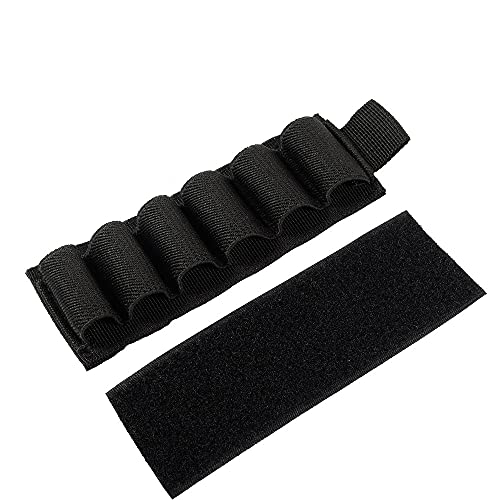 Gexgune Taktische Jagd Airsoft Gun Buttstock Shell Holder Elastic Ammo Tactical Holster GA Messgerät für das Schießen von militärischen Waffen Zugang von Gexgune