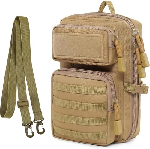Gexgune Taktische Umhängetasche 600D Nylon Militär Molle Tasche E.DC Utility Zubehör Pack Rucksack Jagd Fanny Pack Combat Gexgune Taktische Umhängetasche 600D Nylon Militär Molle Tasche E.DC Utility Zubehör Pack Rucksack Jagd Fanny Pack Combat von Gexgune