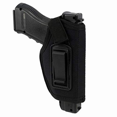 Gexgune Verborgener Gürtel Pistolenhalfter IWB Holster für alle Kompakten Kleinwagen (Schwarz) von Gexgune