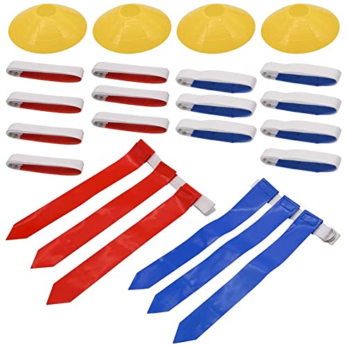 Ggnaxivs Flag Football Set, 14 Player Flag Football GüRtel und Flags Set, GüRtel für Kinder oder Erwachsene Flag Football Spieler von Ggnaxivs