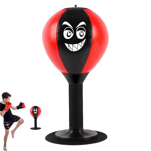 Desktop Punching Bag, Stress Relief Punching Bag, Table Boxing Bag with Suction Cup, Desk Boxing Punch Ball for Kids & Adults, Fun Office Stress Relief Toy for Desk or Home Use von Ghjkldha