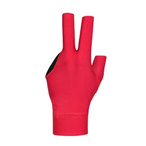 Drei-Finger-Handschuhe, Finger-Pool-Handschuh, elastische Billard-Handschuhe, professionelle, elastische, universelle, atmungsaktive Billard-Drei-Finger-Pool-Handschuhe, -Zubehör, Geschenk für von Ghjkldha
