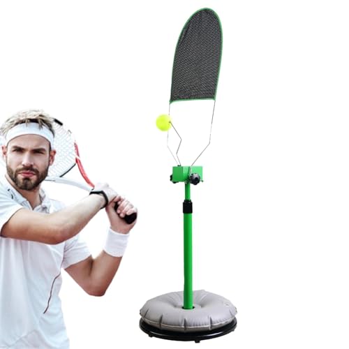 Ghjkldha Tennis Topspin Trainer, Portable Tennis Trainer, Tennis Training Equipment, Solo Tennis Trainer, Tennis Training Equipment for Beginners and Coaches to Improve Topspin and Swing Ghjkldha Tennis Topspin Trainer, Portable Tennis Trainer, Tennis Training Equipment, Solo Tennis Trainer, Tennis Training Equipment for Beginners and Coaches to Improve Topspin and Swing von Ghjkldha