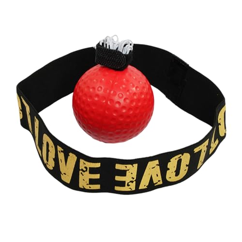 Kopf-Trainingsball, Box-Trainingsbälle, Kopf-Trainingsball für Sport, Kinder und Erwachsene, kompakter Reflexball zum Aufbau von Beweglichkeit für Wohnzimmer, Innenhof, Schlafzimmer, Par und Kopf-Trainingsball, Box-Trainingsbälle, Kopf-Trainingsball für Sport, Kinder und Erwachsene, kompakter Reflexball zum Aufbau von Beweglichkeit für Wohnzimmer, Innenhof, Schlafzimmer, Par und von Ghjkldha