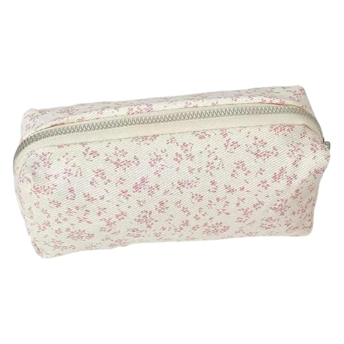 Makeup Brush Pouch, Cosmetic Bag, Floral Makeup Brushes Pouch, Organizer Travel Pouch, Makeup Brush Storage Bag, Portable Makeup Brush Holder for Women Girls von Ghjkldha