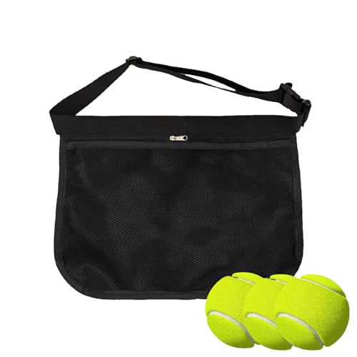 Tennisballhalter Taille, Hüfttasche für Bälle, verstellbare Taillenball-Tragetasche, Schiedsrichter-Tennisballhalter, Taillentennisball-Tragetasche, Hüfttasche für Tennisbälle, verstellbare von Ghjkldha
