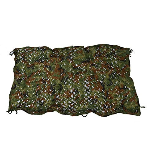 Ghulumn Tarnnetz, 1 m x 2 m, 39 x 78 mm, Camouflage, für Jagd, Camping von Ghulumn