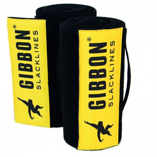 Gibbon Slacklines - Tree Wear XL - Baumschutz Gr 2 x 200 cm gelb/schwarz von Gibbon Slacklines
