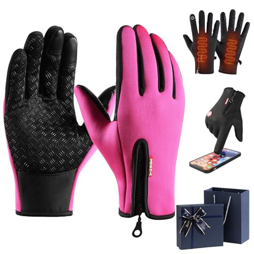 Gienslru Hygosport Rechargeable Heated Electric Touchscreen Gloves, HygoSport Gloves, HygoSport Touchscreen Thermal Winter Gloves, Portable Heated Gloves Unisex for Driving Cycling Hiking ﻿ (E, XL) von Gienslru