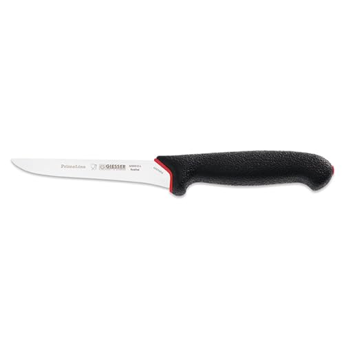 Giesser seit 1776 - Made in Germany - Ausbeinmesser rutschfest PrimeLine, 13 cm Klinge flexibel, schwarz, scharfes Metzgermesser spülmaschinenfest, rostfrei Giesser seit 1776 - Made in Germany - Ausbeinmesser rutschfest PrimeLine, 13 cm Klinge flexibel, schwarz, scharfes Metzgermesser spülmaschinenfest, rostfrei von Giesser