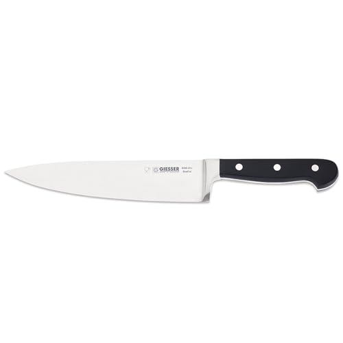 Giesser seit 1776 - Made in Germany - Kochmesser geschmiedet schwarz Skyline black, 20 cm, Küchenmesser genietet, rostfrei, spülmaschinengeeignet Giesser seit 1776 - Made in Germany - Kochmesser geschmiedet schwarz Skyline black, 20 cm, Küchenmesser genietet, rostfrei, spülmaschinengeeignet von Giesser