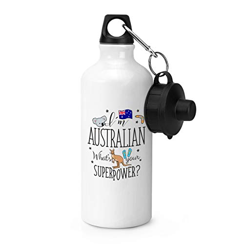 Gift Base I'm Australisch was Your Superpower Sport Flasche Gift Base I'm Australisch was Your Superpower Sport Flasche von Gift Base