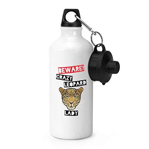 Vorsicht vor Crazy Leopard Lady Sport Flasche Vorsicht vor Crazy Leopard Lady Sport Flasche von Gift Base