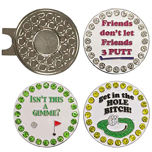 Giggle Golf Bling Putting Ball Marker Pack Giggle Golf Bling Putting Ball Marker Pack von Giggle Golf