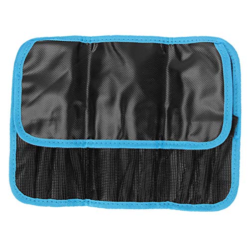 Gigicial Angelgerät-Box, tragbare Köder-Werkzeug-Angeltasche, Schutztasche für Angelausrüstung und Ausrüstung (Blau) von Gigicial