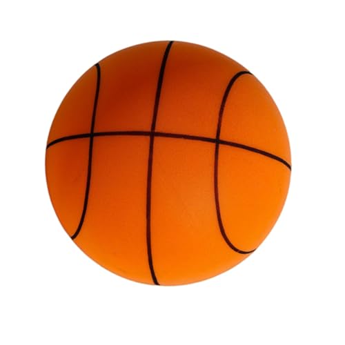 Gihioue Leiser Basketball, Leiser Bounce, Kein Lärm, Basketball, Leiser Basketball, Dribbelnder Indoor-Schaumstoff-Trainingsball, Leiser Bounce, Kein Lärm von Gihioue