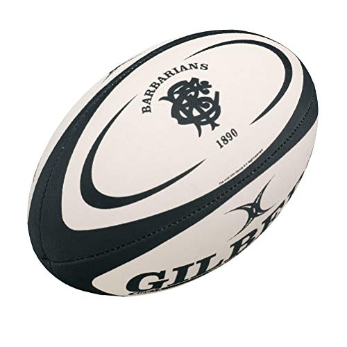 Gilbert Barbaren Kopie Rugby Ball - Weiß, Mini Größe 1 Gilbert Barbaren Kopie Rugby Ball - Weiß, Mini Größe 1 von Gilbert