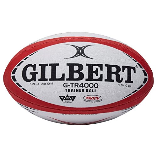 Gilbert G-TR4000 Trainer Rugbyball, Weiß, 4 Gilbert G-TR4000 Trainer Rugbyball, Weiß, 4 von Gilbert