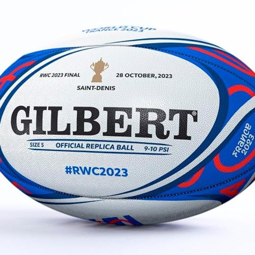 Gilbert Rugbyball, offiziell, Nachbildung der Finale Weltmeisterschaft 2023 Gilbert Rugbyball, offiziell, Nachbildung der Finale Weltmeisterschaft 2023 von Gilbert