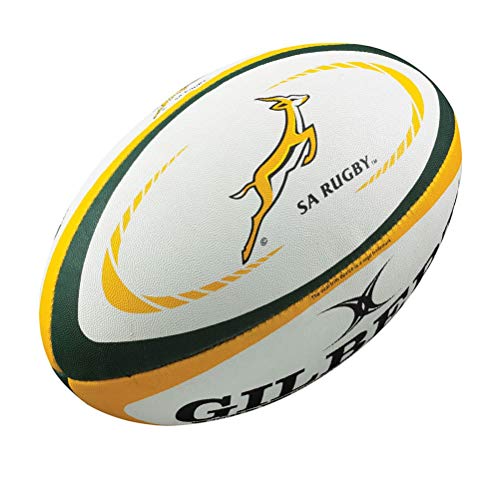 Gilbert South Africa International Replica Rugbyball, Weiß, Midi von Gilbert