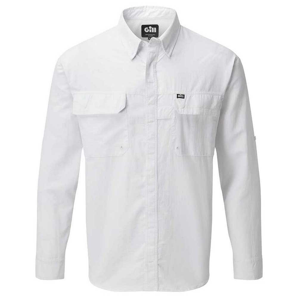 Gill Overton Long Sleeve Shirt Weiß S Mann Gill Overton Long Sleeve Shirt Weiß S Mann von Gill