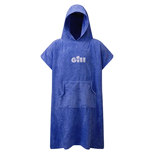 Gill Changing Robe - Blau - Thermisch warme Wärmeschicht - Unisex - Superabsorbierende Mikrofaserkonstruktion von Gill