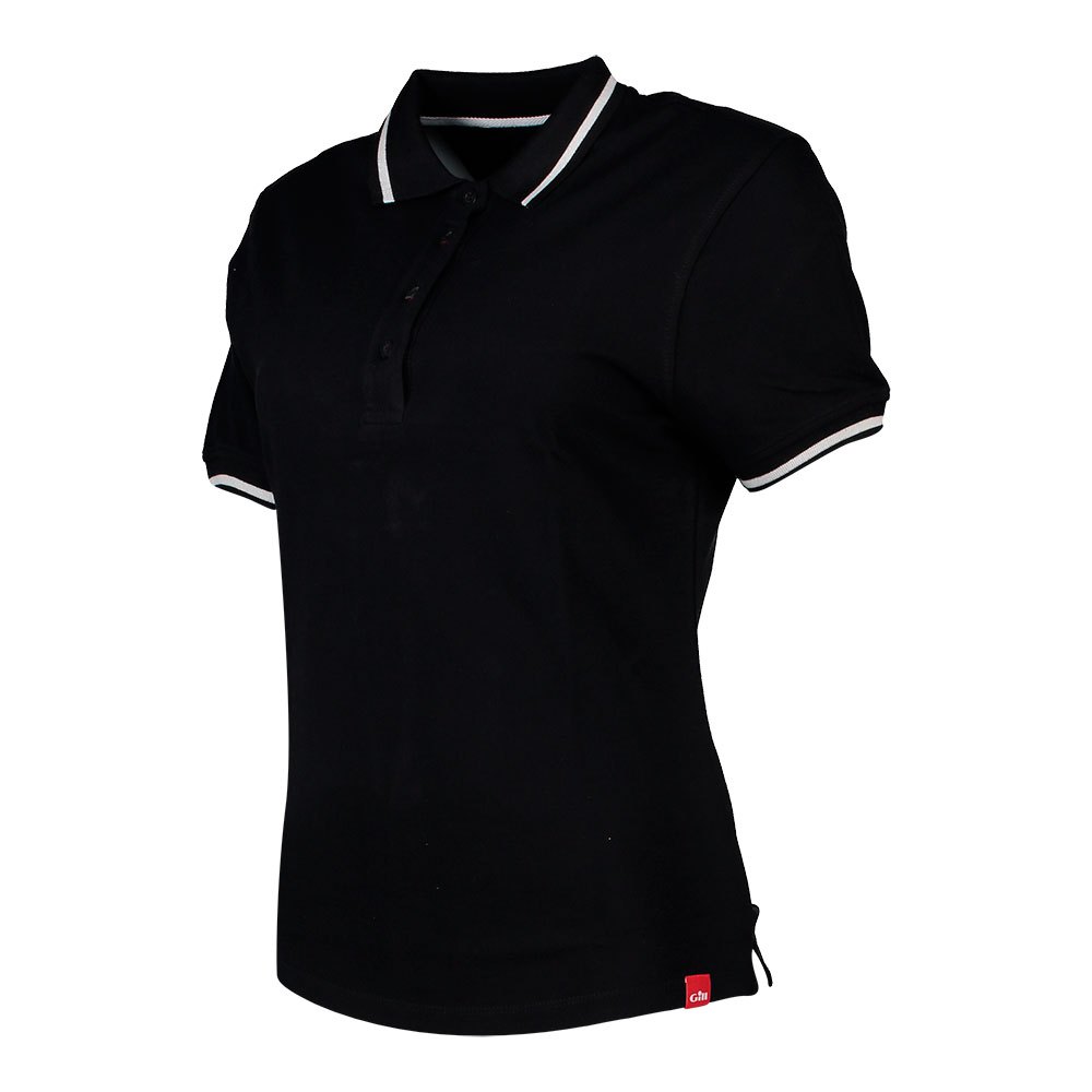 Gill Crew Short Sleeve Polo Schwarz 38 Frau Gill Crew Short Sleeve Polo Schwarz 38 Frau von Gill