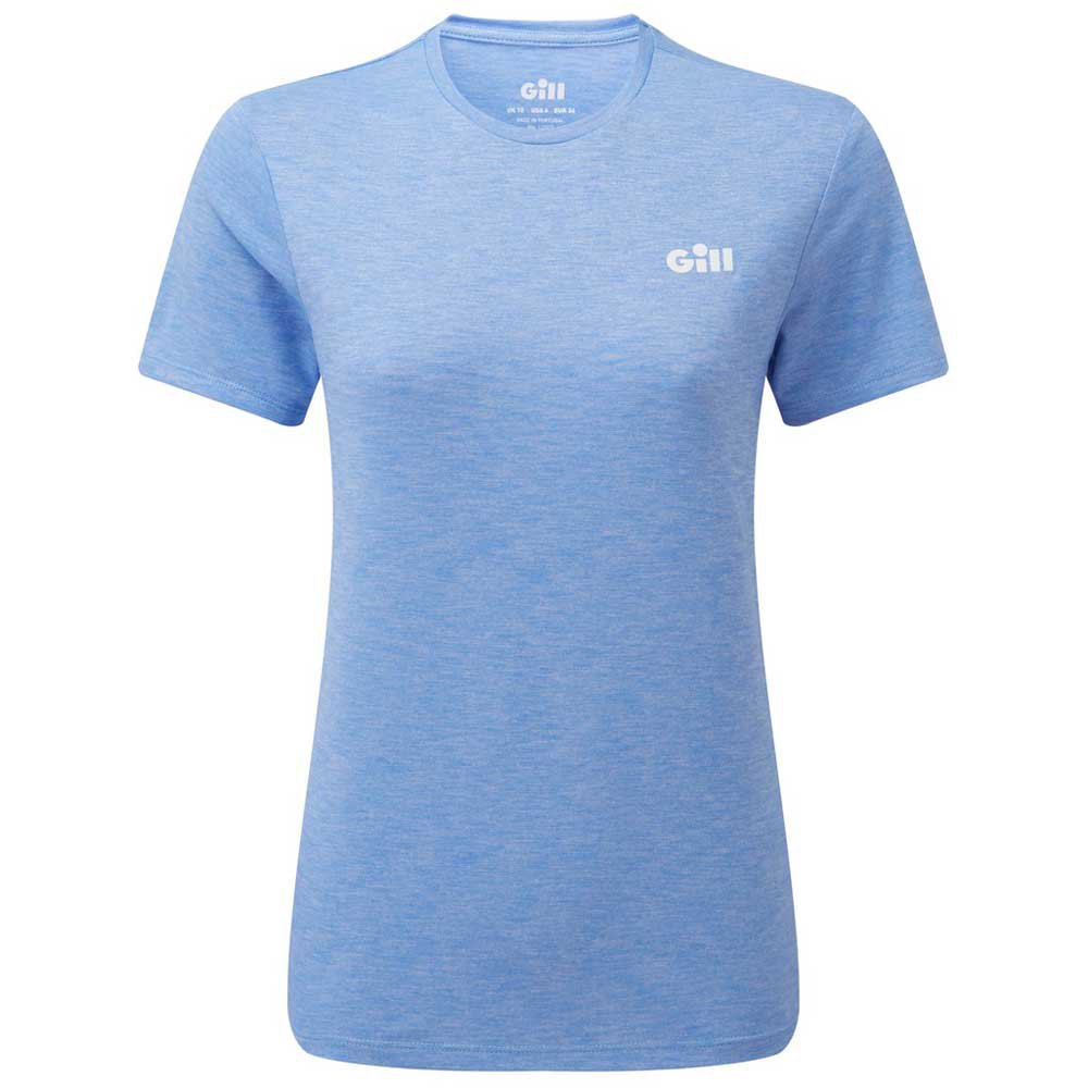 Gill Holcombe Crew Short Sleeve T-shirt Blau 36 Frau Gill Holcombe Crew Short Sleeve T-shirt Blau 36 Frau von Gill