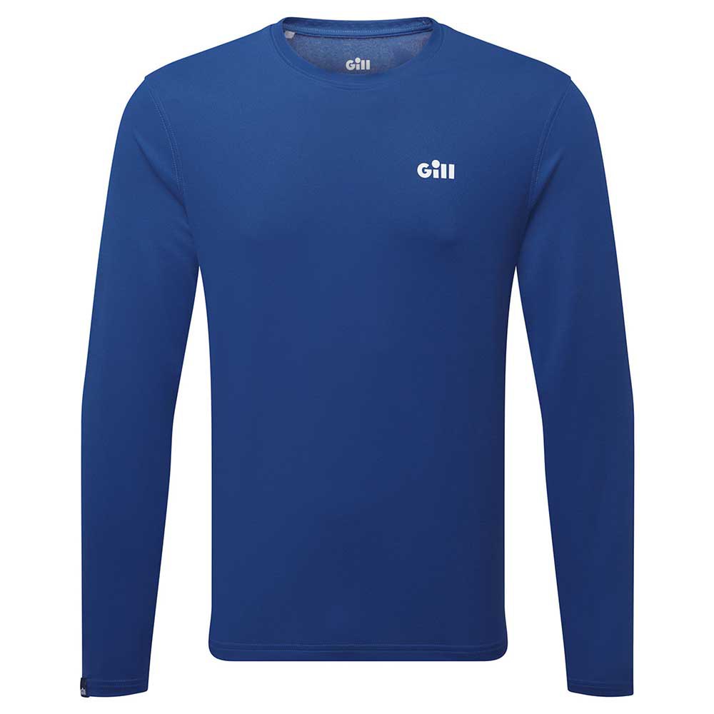 Gill Holcombe Long Sleeve T-shirt Blau 2XL Mann von Gill