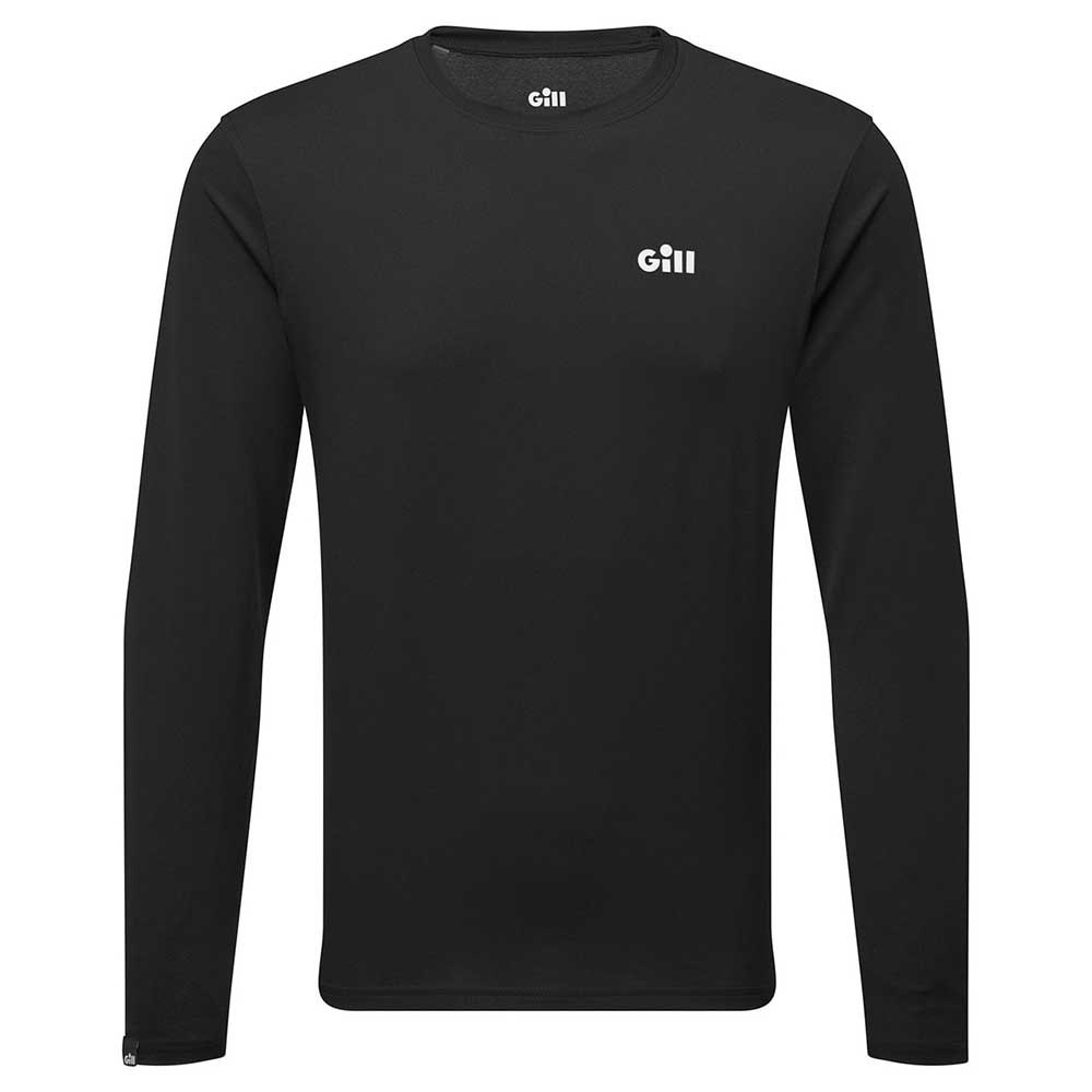 Gill Holcombe Long Sleeve T-shirt Schwarz 2XL Mann von Gill