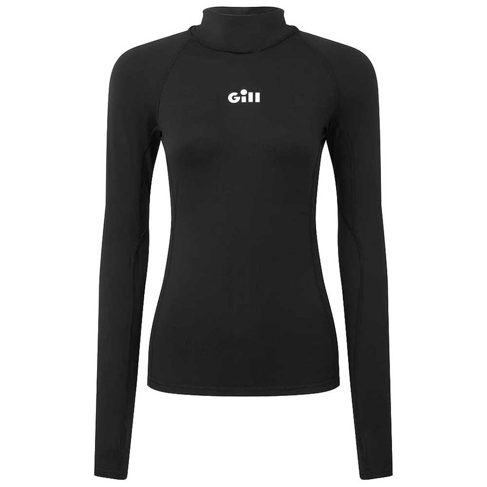 Gill Hydrophobe Uv Long Sleeve T-shirt Schwarz 38 Frau von Gill