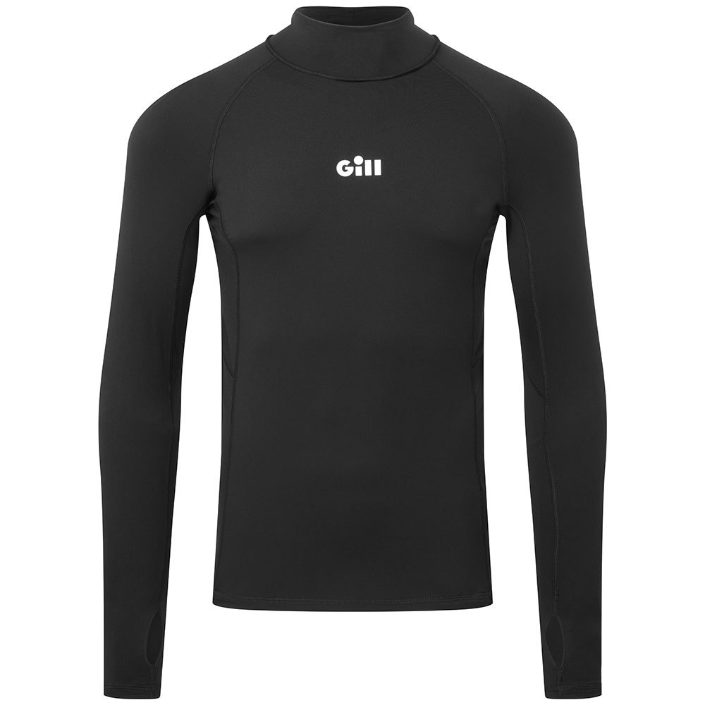 Gill Hydrophobe Uv Long Sleeve T-shirt Schwarz XL Mann von Gill
