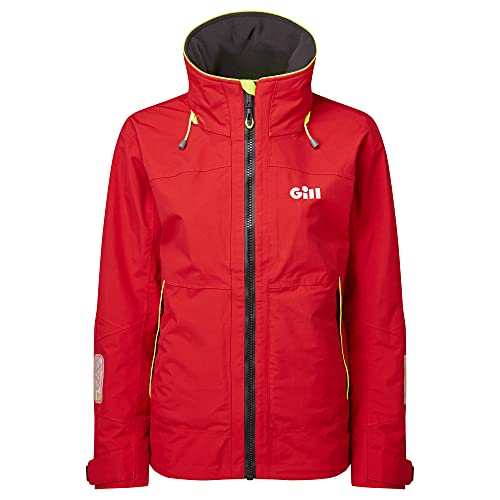 Gill OS32 Womens Coastal Sailing Jacket 2021 - Red 10 Gill OS32 Womens Coastal Sailing Jacket 2021 - Red 10 von Gill