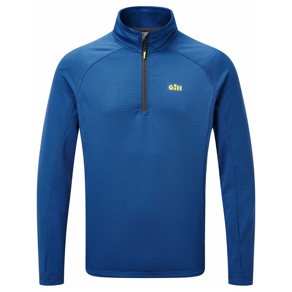Gill Os Thermal Zip Neck Sweatshirt Blau 2XL Mann von Gill